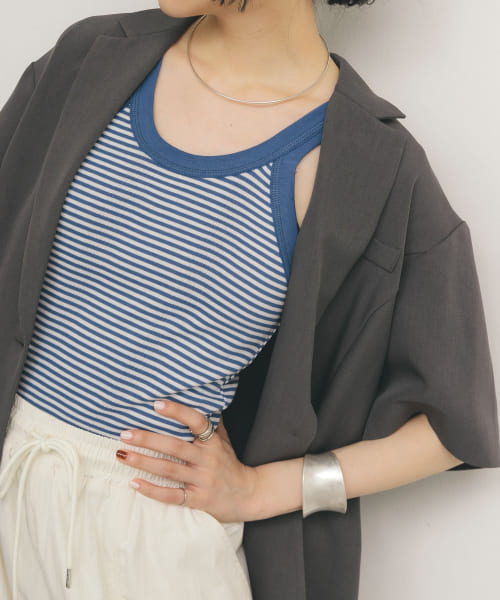 Miller　PanelribbedAthletic tank