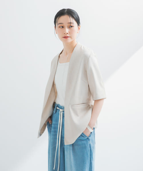 『UR TECH DRYLUXE』 ハーフスリーブジャケット