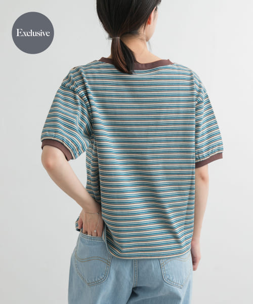 『一部別注カラー』STAR&STRIPE　MULTI RINGER T-SHIRTS