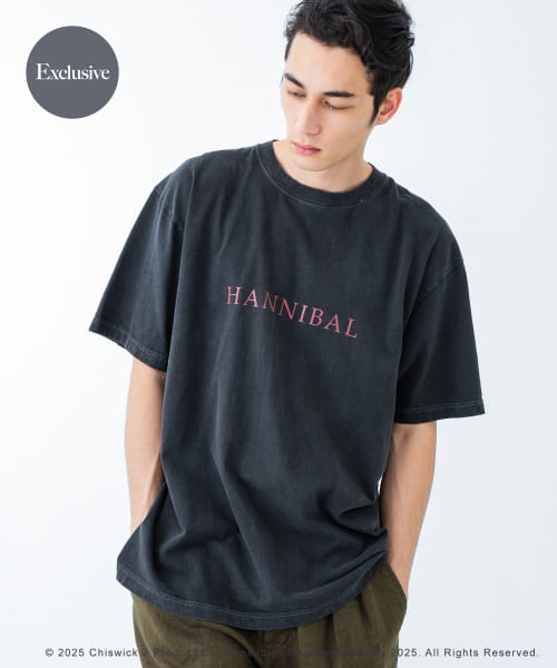 『別注』HANNIBAL×URiD　HANNIBAL SHORT-SLEEVE T-SHIRTS