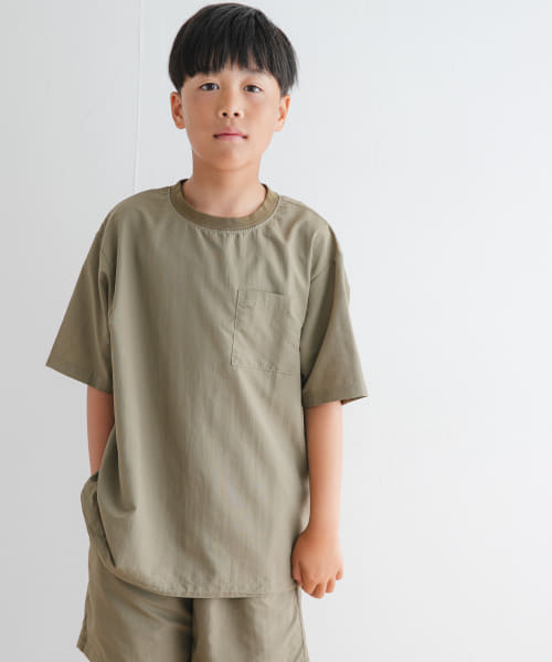 『WEB/一部店舗限定』 『セットアップ対応』 撥水ドロストプルオーバー(KIDS)