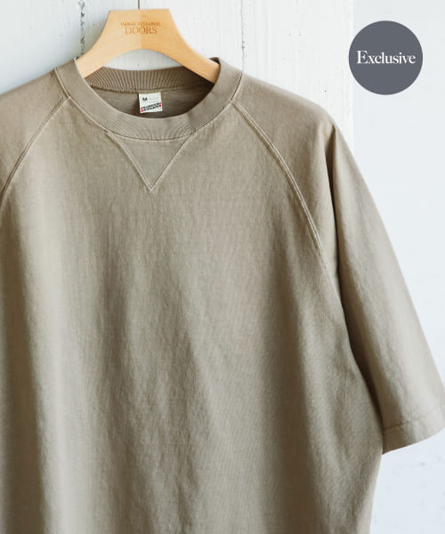 『別注』SCREEN STARS×DOORS　スウェット ショートスリーブ Tシャツ