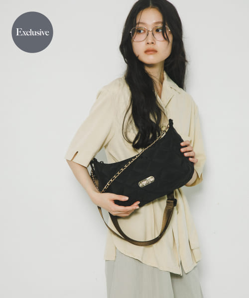 『別注』OUTDOOR PRODUCTS×hun RODE SKO　QuiltingChainBag