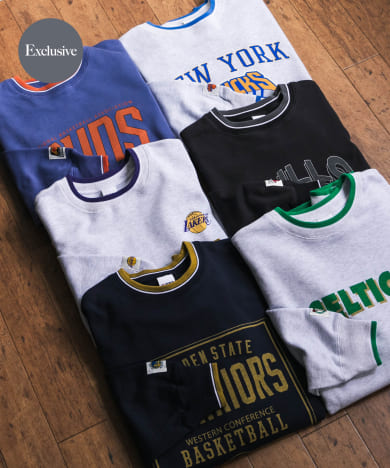 『別注』NBA×DOORS　プリントスウェット