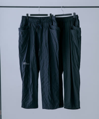 SFC　STITCHED WIDE TAPERED EASY PANTS
