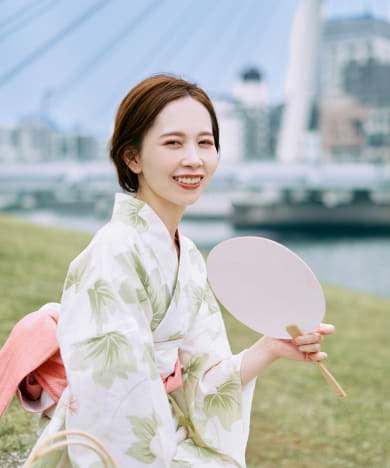 浴衣 新夏芙蓉