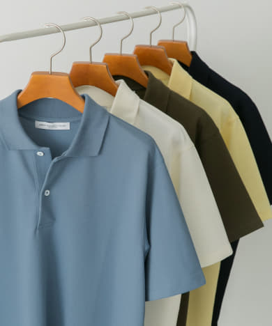 LIFE STYLE TAILOR　カノコ半袖プルオーバー