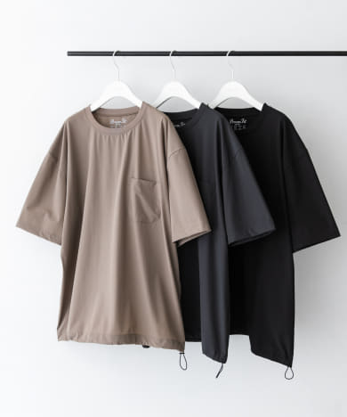 『接触冷感/吸水速乾/UVカット』Breeze Fit クルーネックTシャツ