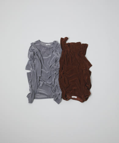 velor layered t-shirts