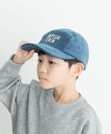 コーデュロイロゴキャップ(KIDS)