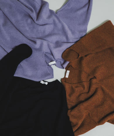 slit neck knit po